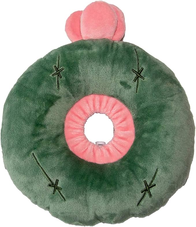 Adjustable Cat Recovery Collar Soft,Cute Pet E-Collar Neck Cone After Surgery Wound Healing Protective Cone Fit for Kitties, Small Dogs(ELC05-cactus-m)-PawvioPets