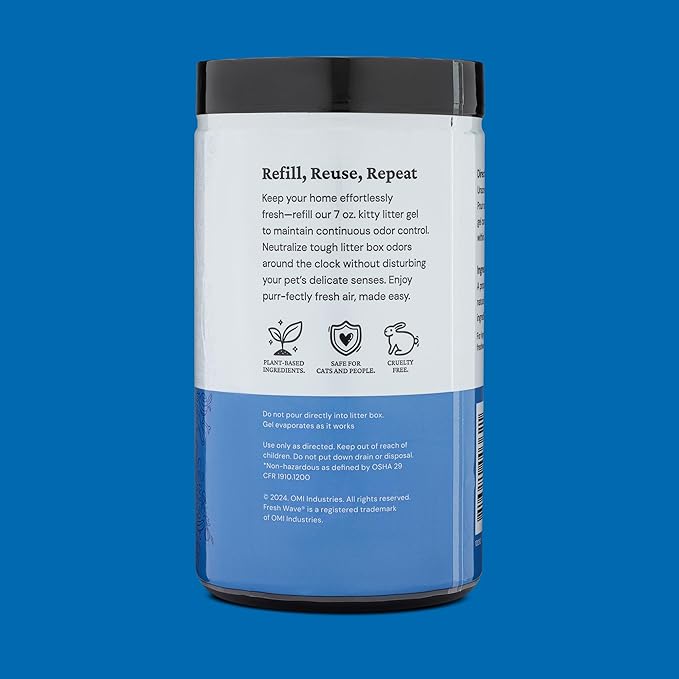 Fresh Wave Odor Removing Litter Box Jumbo Gel, 30 oz. | Safer Pet Odor Eliminator for Home and Litter Box Area-PawvioPets