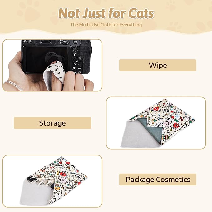 3-in-1 Cat Grooming Restraint Bag for Nail Trimming, Ear Cleaning & Medicine - Escape-Proof Design with Anti-Scratch Lining, Calming Pressure - Fits Cats & Kittens Up to 15lbs-PawvioPets