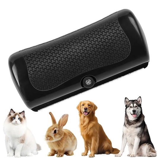 Deshedding Dog Brush - Pet Grooming Tool for Dogs & Cats, Removes Loose Hair on Short & Long Coats, Easy to Clean-PawvioPets