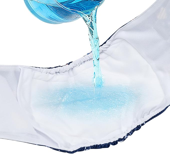 CuteBone Dog Diapers Male Belly Bands 3 Pack for Male Dogs Reusable Puppy Wraps DM66M-PawvioPets