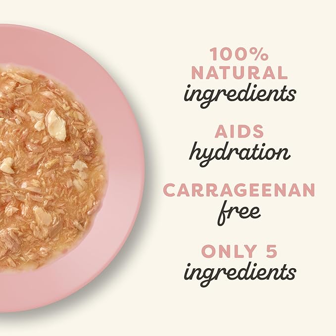 Applaws Natural Wet Cat Food in Gravy, Limited Ingredient Canned Wet Cat Food, No Additives, Made with Natural Ingredients, Tuna Fillet with Salmon in Gravy (24 x 2.47oz Cans)-PawvioPets