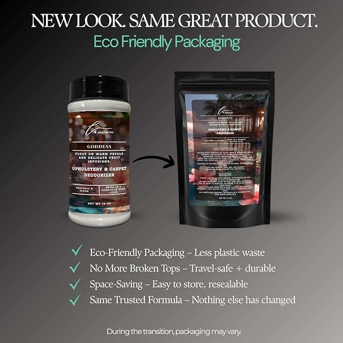 Goddess Carpet Freshener Powder: Powerful Odor Eliminator for Home, Upholstery Deodorizer, Carpet Deodorizer, Pet Urine, Cat Litter Box - Sweet Grace Fragrance-PawvioPets