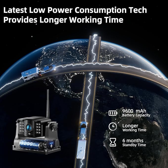 Fookoo HD Magnetic Wireless Backup Camera, 1080P 7" Dual Split Monitor & Rechargeable Rear View Cameras, Lower Consumption 1-Min Installation No Drilling Recording for RV Trailer Truck Camper DCX702-PawvioPets