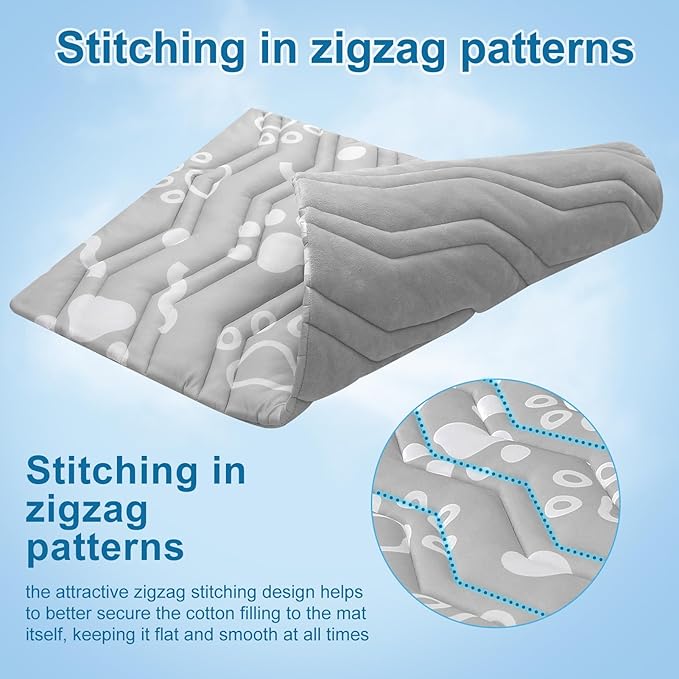 BEAUTYZOO Upgrade Dog Cooling Mat Extra Large, Reversible Self-Cooling Mat for Dogs, Thicken Pet Ice Cool Pad Blanket for Summer Kennel Sofa Bed Floor Car Seat, Machine Washable&Foldable, 48"x28"-PawvioPets