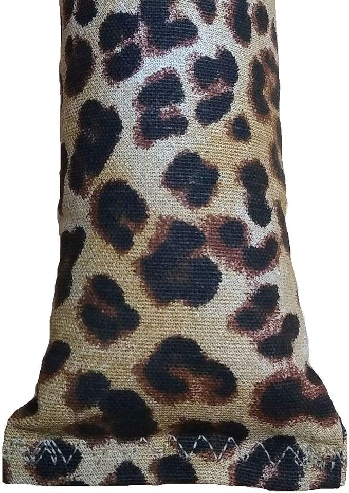 15" Catnip Cat Kicker Toys/Kitty Kick Sticks/Cat-Nip Kick Sticks (Leopard Print) (Kickers Filled with 1 oz Premium Canadian Catnip)-PawvioPets
