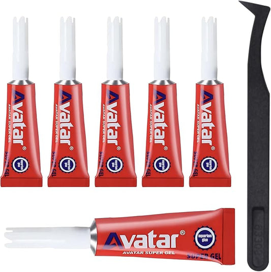 6 PCS Aquarium Glue,Aquarium Aquascape Aquatic Plants Coral Glue，Safe and Quick-Drying ，Reef Glue Suitable for Aquatic Plants, Moss, Coral, Stones, Shells，Fresh Water and Salt Water All Can Be Used-PawvioPets