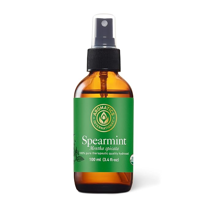 Aromatics International Spearmint Hydrosol 100ml | Refreshing Aromatic Spray for Everyday Use-PawvioPets