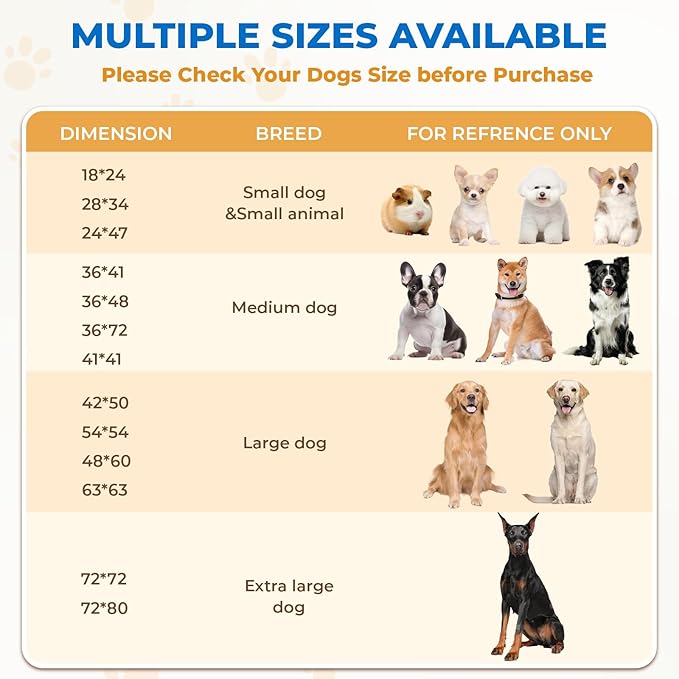 Fostanfly Washable Dog Pee Pads Extra Large 72''x80''-2 Pack Instant Absorb Training Pads, Non-Slip Pet Playpen Mat Waterproof Reusable Floor Mat for Puppy/Senior Dog, Housebreaking & Incontinence-PawvioPets