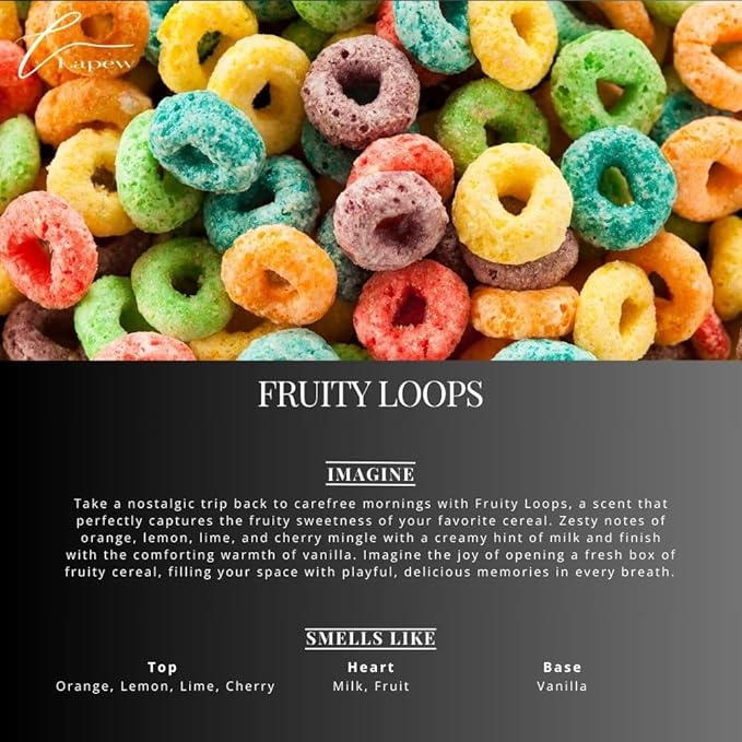 Fruity Loops Carpet Freshener Powder: Powerful Odor Eliminator for Home, Upholstery Deodorizer, Carpet Deodorizer, Pet Urine, Cat Litter Box - Fruity Loops Fragrance.-PawvioPets