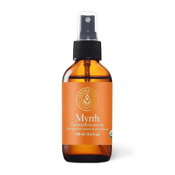 Aromatics International Myrrh Hydrosol 100ml | Resinous Aromatic Spray for Spaces-PawvioPets
