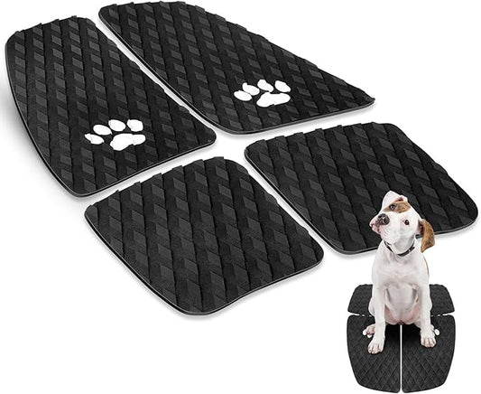 Dog Traction Pad Dog Paddle Board Kayak Accessories 21.2 x 15.3 Inch Non Slip Deck Grip Mat Surfboard Traction Good Grip EVA Foams for SUP Skimboard Paddleboard Surfboard-PawvioPets