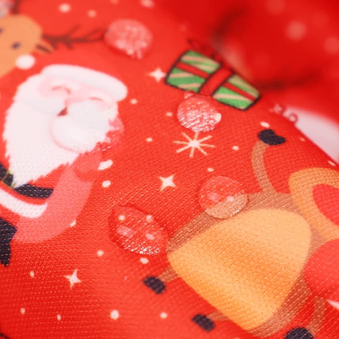 CuteBone Christmas Doggie Diapers for Male Dogs Medium Dog Diapers Male DM34M-PawvioPets