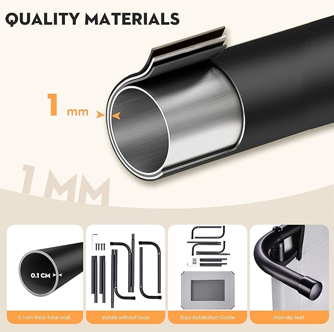 Elevated Dog Bed Raised Dog Bed Outdoor for Large Medium Size Dogs Place Bed Easy Clean Breathable, Comfortable,Rugged Durable Raised Pet Bed Up to 130 lbs,42in-PawvioPets