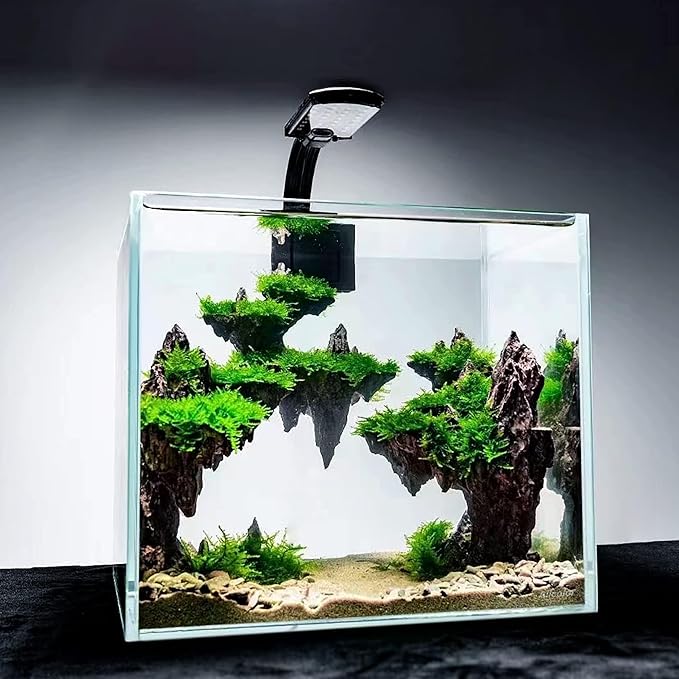 Fish Tank Decor Rocks.Aquarium Decoration Model.Easy and Quick Solution for Aquascaping.(Elf Island)-PawvioPets