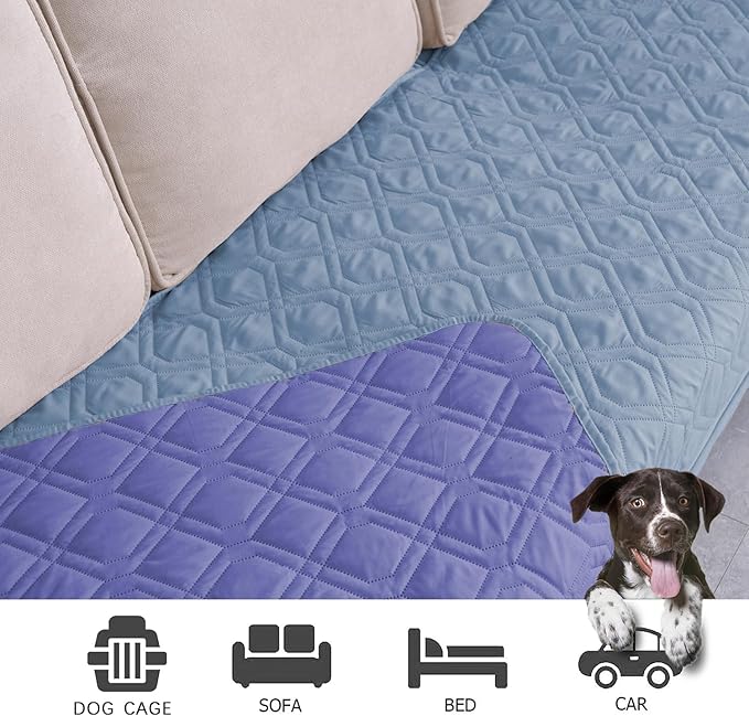 Ameritex Waterproof Dog Bed Cover Pet Blanket for Furniture Bed Couch Sofa Reversible-PawvioPets