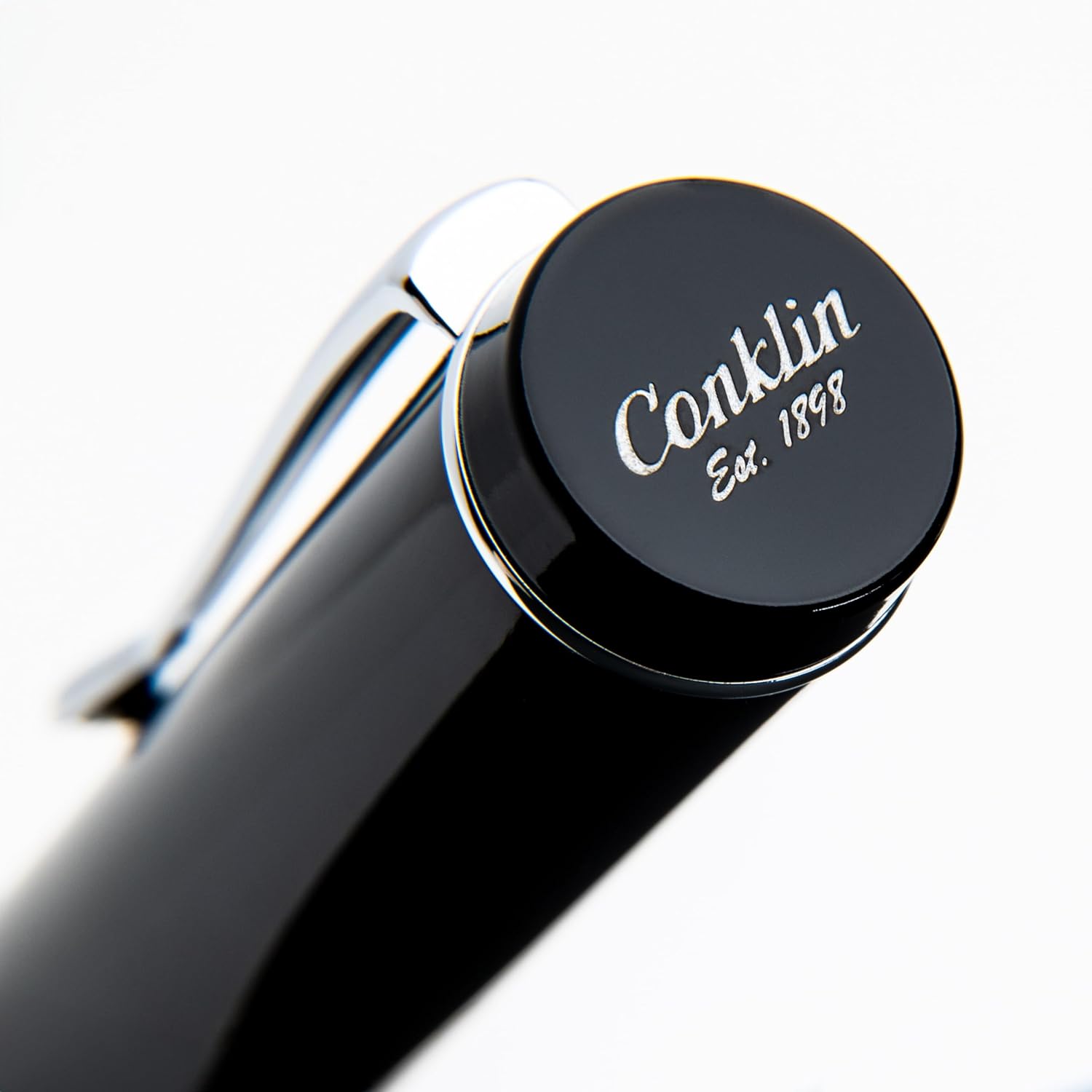 Conklin Duragraph Fountain Pen Red Nights - Fine Nib, Luxury Writing Instrument with Bold Red Finish