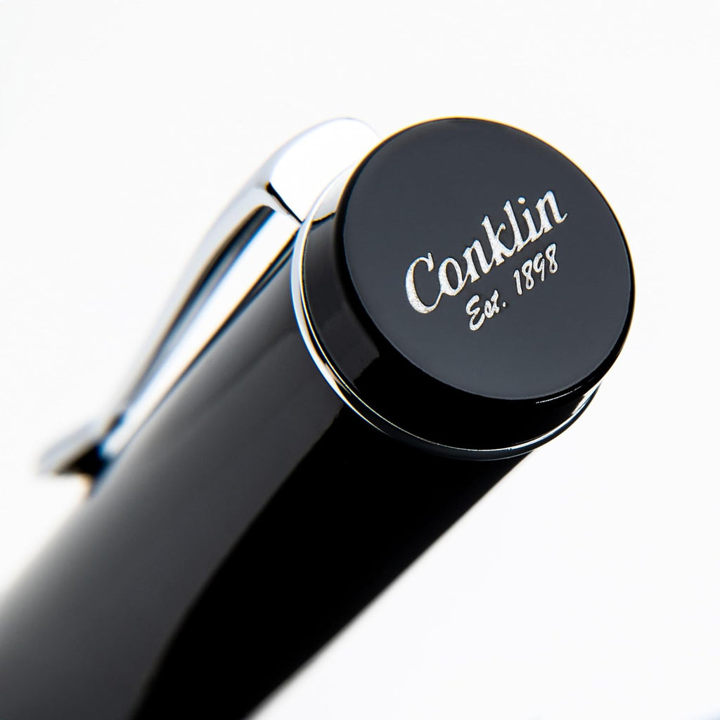 Conklin Duragraph Fountain Pen Orange Nights - Flex Nib, Dynamic Writing Tool with Vibrant Finish