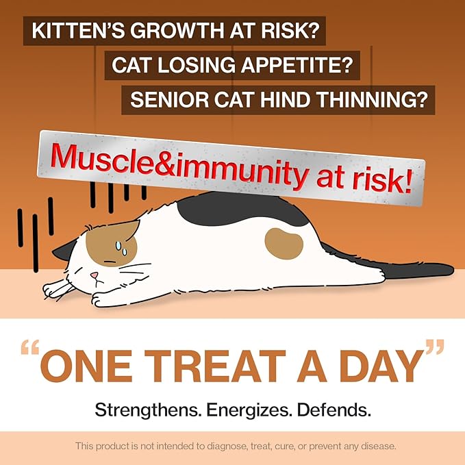 Dr.by Cat Colostrum Protein Cat Supplement Immune Support Muscle Growth, Gentle on Digestion for Kittens, Adult&Senior Cats with Goat Milk, Whey Protein Isolate, Colostrum Lickable Formula-PawvioPets