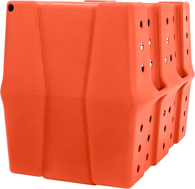 Dakota 283 Crate - Canine Rough and Tough Economy Kennel (Orange, X-Large)-PawvioPets