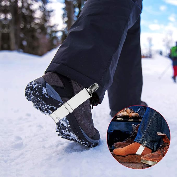 Adjustable Boot Straps Pant Stirrups Clips Boot Clips-PawvioPets