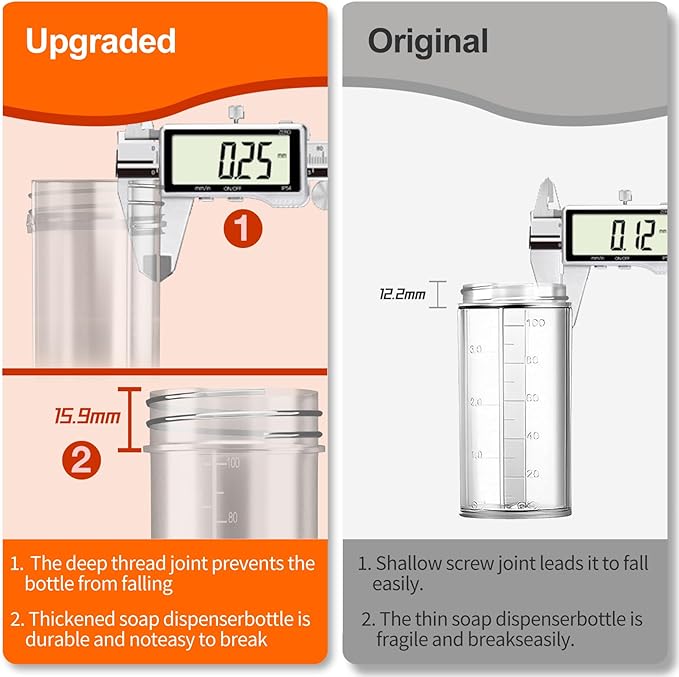 Dog Washing Hose Attachment, Pet Shower, Upgrade 8-in-1 Mode Dog Shower Attachment with 3.5oz 100cc Soap Dispenser, Replacement Hose Adapter for Pet Washing Irrigated Lawn Patio Car Cleaning-PawvioPets