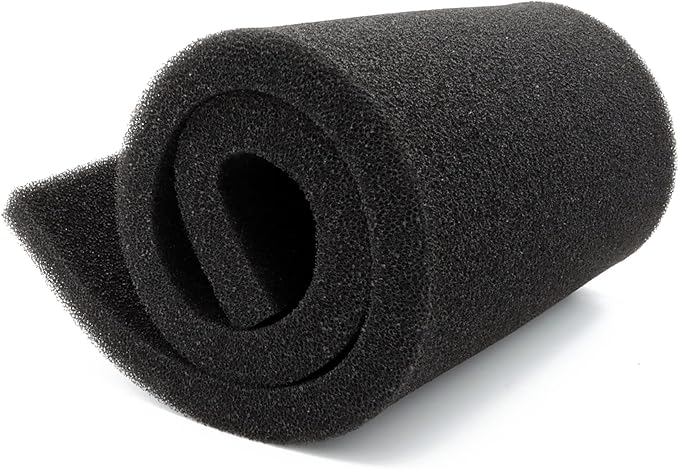 ALEGI Aquarium Filter Media Foam Material Cut to Fit, 36" x 12" x 1", 40 PPI Bio Pre Filter Sponge Pad Sheet for Fish Tank-PawvioPets