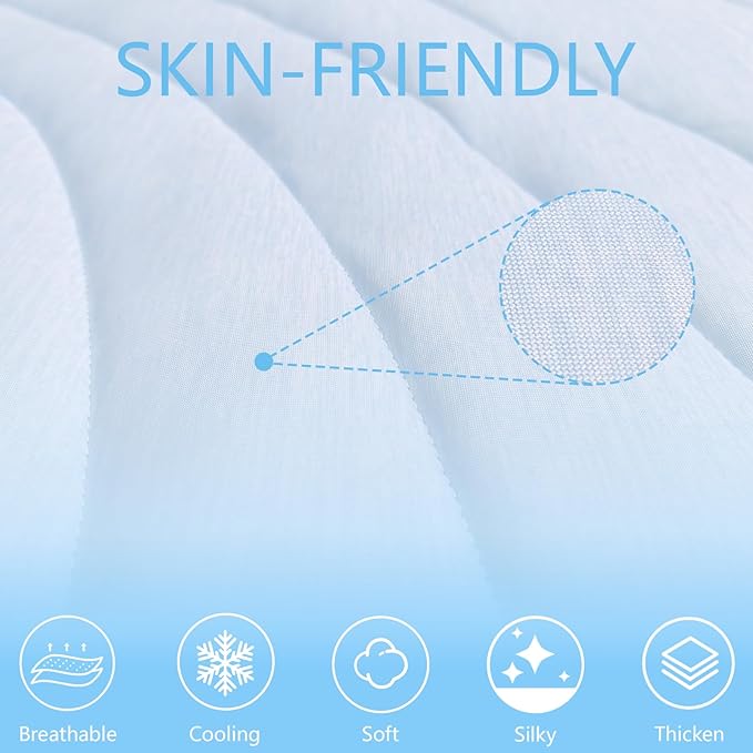 BECEMURU Dog Cooling Mat - 60" x 40" Thickening Cooling Pad Blanket for Crate, Kennel, Bed, Sofa - Machine Washable, Durable, Non-Gel - Keep Your Pet Cool and Comfortable-PawvioPets