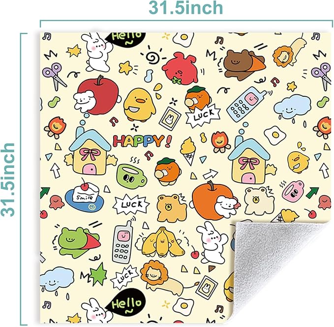 Cat Grooming Wrap for Cutting Nails with Cat Nail Clipper, Self-Adherent Wrap for Ear Cleaning, Anti-Runaway/Scratch, Cat Swaddle Wrap for Calming, Yellow-PawvioPets