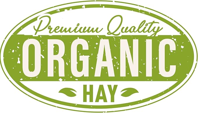 Blue Mountain Hay High-Altitude Hay - Organic Alfalfa, 10lb - High Protein, Fiber & Mineral-Rich - Soft, Leafy, High Leaf Retention - Ideal for Goats, Rabbits, Guinea Pigs & Other Small Animals-PawvioPets