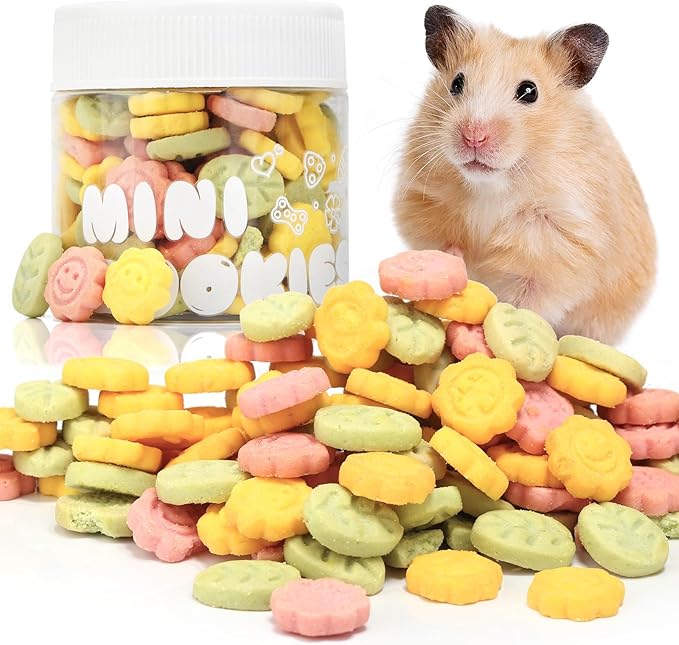 Abizoo 3 Vegetable Chews Treats: Grain Free Natural Snacks with Beet, Carrot, Spinach for Hamsters, Rabbits, Guinea Pigs & Gerbils Crunchy for Digestive Support & Dental Health 1.76oz/50g-PawvioPets