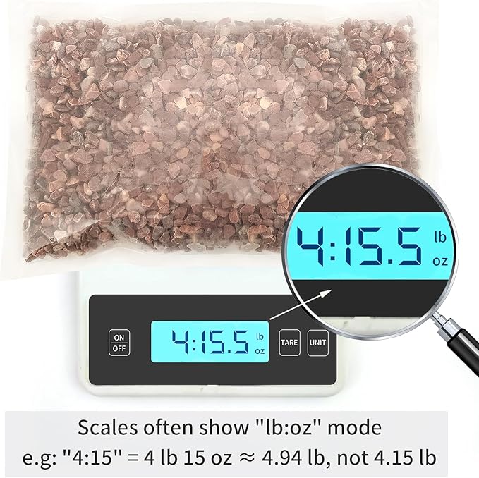 5 lbs Succulent and Cactus Pebbles for Indoor Plants, 3/8 Inch Pea Gravel Decorative Red River Rocks for Plants, Vases, Terrarium, Aquarium, Potted Top Dressing and Outdoor Landscaping Stones-PawvioPets