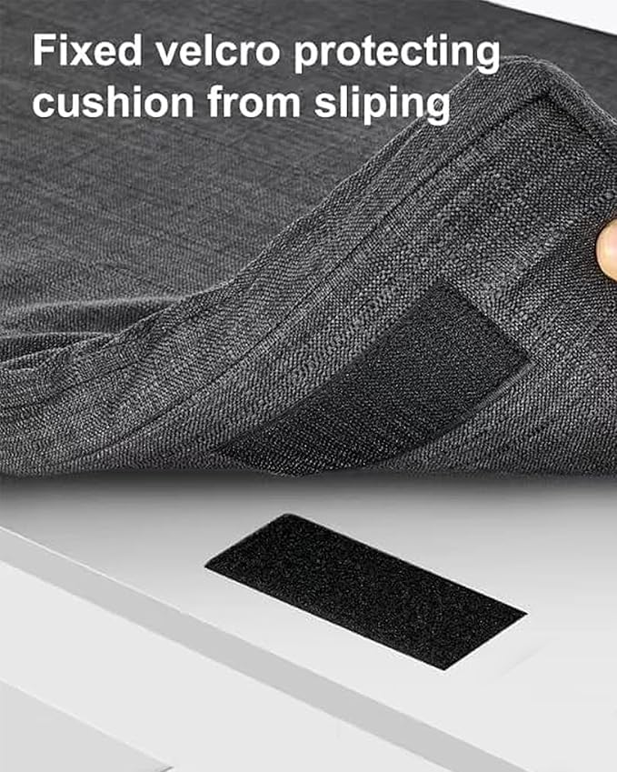 2-Tier Storage Bench, Shoe Bench with Thickened Padded Seat Cushion, Entryway Bench with 2 Doors, Adjustable Shelf, 13.8" D x 37.4" W x 18.5" H, for Entryway, Living Room, Bedroom, White-PawvioPets