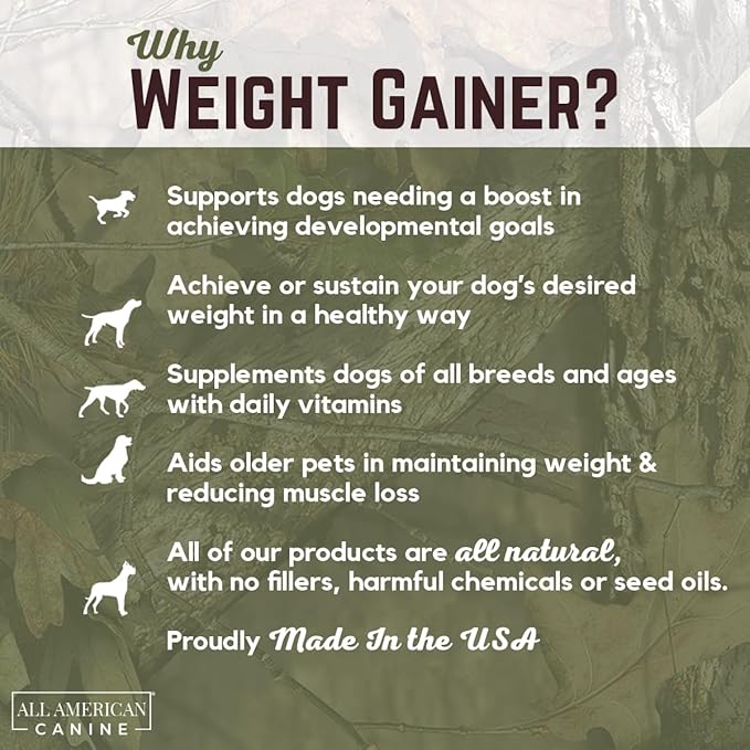 Dog Weight Gainer Liquid – High Calorie Dog Food Supplement for Rapid Weight Gain, Mass, and Recovery – Appetite Stimulant – 60 Servings-PawvioPets