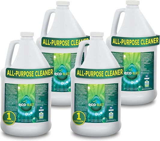 All-Purpose Cleaner & Degreaser – Heavy-Duty Grease & Stain Remover for Home, Kitchen, Garage & Industrial Use, Surface-Friendly, Cuts Through Tough Dirt – 1 Gallon (4 Pack)-PawvioPets