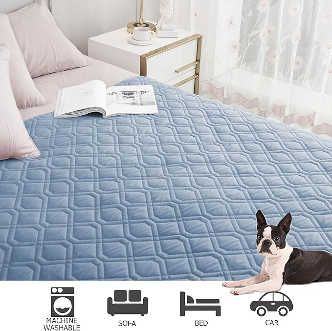 Ameritex Waterproof Dog Bed Cover Pet Blanket for Furniture Bed Couch Sofa Reversible-PawvioPets