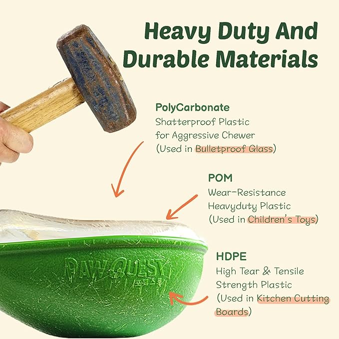 Avocado Non-Spill Treat Dispensing Wobble Toys for Dogs-PawvioPets