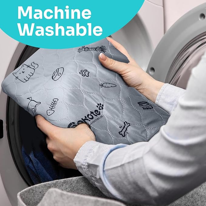 Conkote 72"x72" Washable Pee Pads for Dog Extra Large, Reusable Pee Pads Thick and Heavy Absorbency, Dog Playpen Mat Waterproof Puppy Training Pads for Playpen, Crate, Floor, Bed, Sofa, 1 Pack-PawvioPets