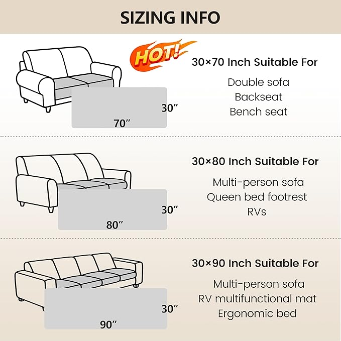 gogobunny 3X Stronger Waterproof Pet Blanket, Scratch Proof Furniture Protector for Dogs Cats, Reversible Cover 30x70 Inch, Dark Grey/Light Grey-PawvioPets