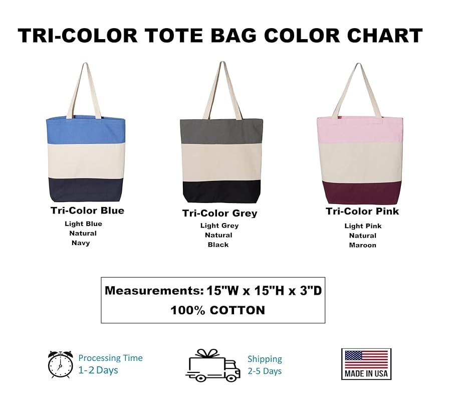 Custom Dog Tote Bag Personalized Dog Mom Gift Dog Toys Totes Pet Gift Custom Pet Bag Gift For Dog Mom Dog Lover Bag (15"L x 15"H x 3"D, Tri-Color Pink)-PawvioPets