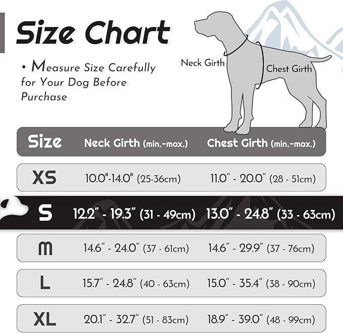 Eagloo Dog Harness Small Sized Dog, No Pull Service Vest with Reflective Strips and Control Handle, Adjustable and Comfortable for Easy Walking, No Choke Pet Harness with 2 Metal Rings, Black, S-PawvioPets