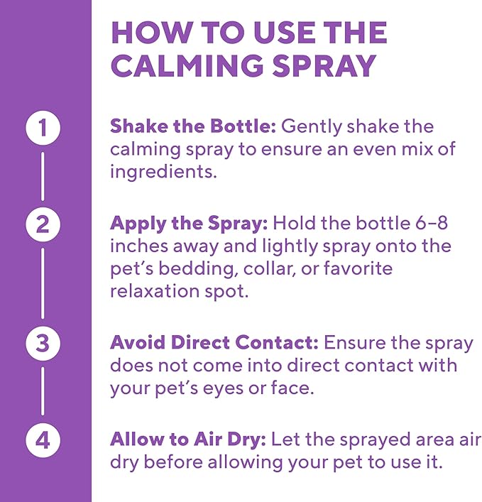 Beloved Pets Calming Pheromone Spray & Scratch Repellent for Cats - Reduces Scratching Furniture, Pee - During Travel, Fireworks, Thunder, Vet Zone - Helps with Stress, Fighting, Hiding (50 ml)-PawvioPets