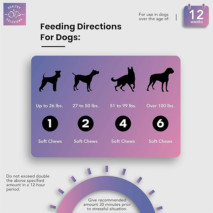 Calming Chews for Dogs - Dog Calming Treats for Anxiety & Stress Relief with Melatonin and Ginger - Aid with Storms, Grooming, Fireworks, Separation, Travel, Motion Sickness, & Sleep - 60 Soft Chews-PawvioPets