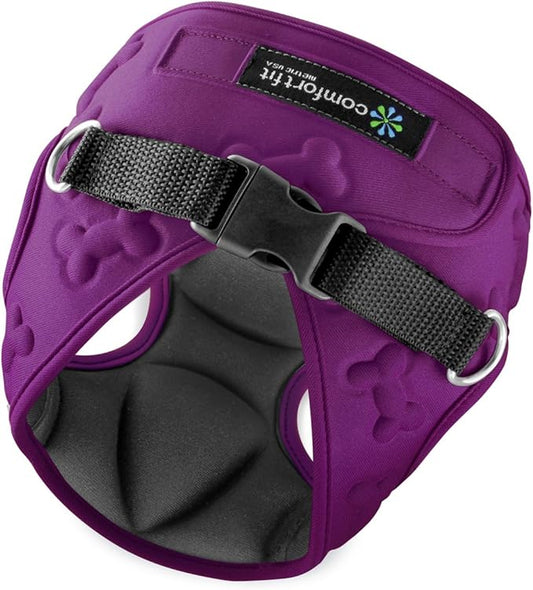 Comfort Fit Dog Harness No Pull No Escape Harness Adjustable Buckles Soft Padded Reflective Choke Step in Dog Vest with Easy Control Handle for Small Medium Large Dogs & Puppies-PawvioPets