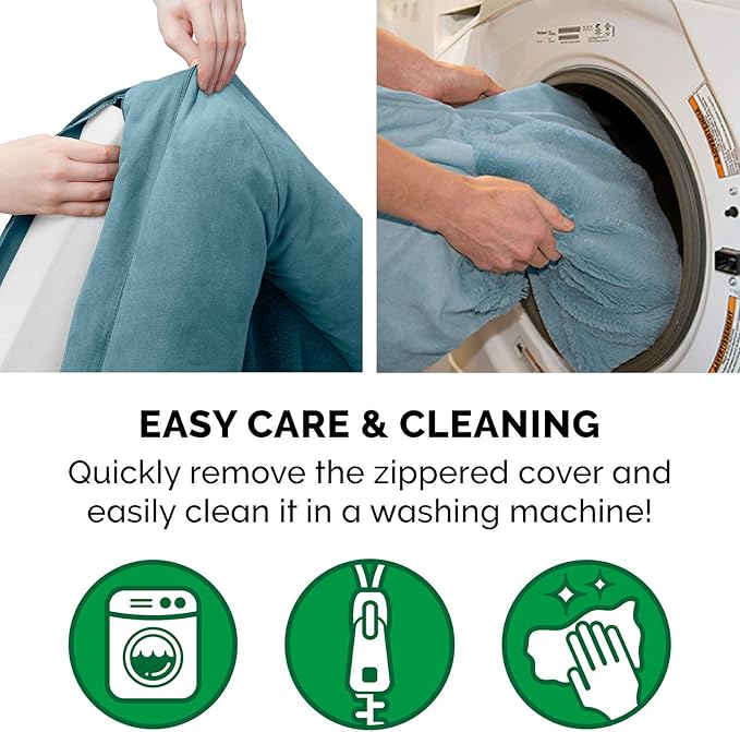 Furhaven Orthopedic Dog Bed for Large Dogs w/ Removable Bolsters & Washable Cover, For Dogs Up to 125 lbs - Plush & Suede Sofa - Deep Pool, Jumbo Plus/XXL-PawvioPets