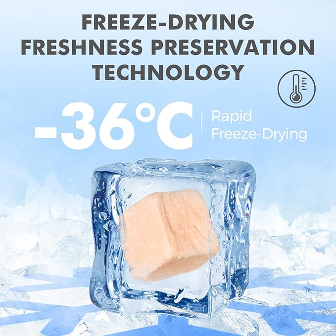 Freeze Dried Cats & Dogs Raw Treats, All Natural Single Ingredient Chicken Breast, High Protein Healthy Pet Training Treats or Food Topper, 3.5 oz-PawvioPets