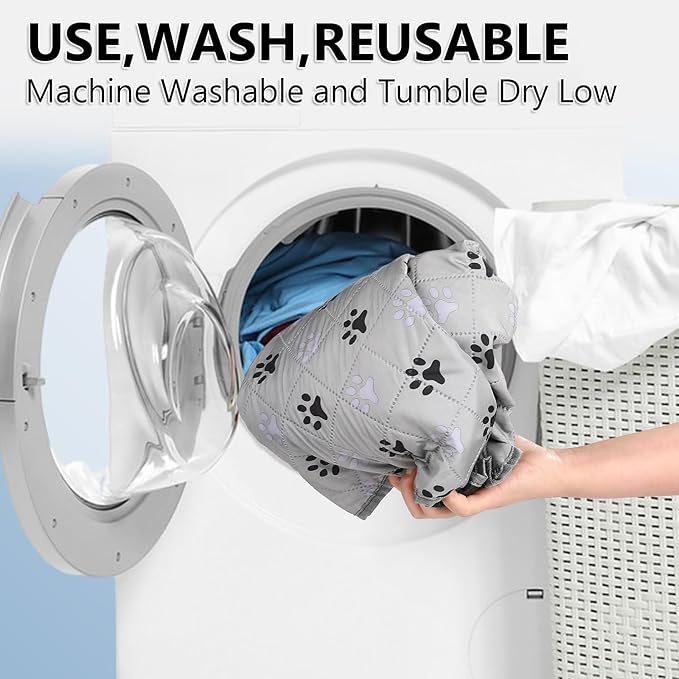 5 Pack Large 36"X41"Washable Pee Pads for Dogs Super Absorbent Dog Training Pads Non-Slip Waterproof Pet Training Pads Mats Whelping Pads for Dogs Cats Puppy-PawvioPets