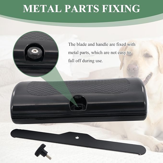 Deshedding Brush, Brush fro Shedding Grooming for Cats, Dogs, Rabbits, Horses Non-Slip Handle, Comfortable to Hold, Can Help pet Remove Shed Hair.-PawvioPets