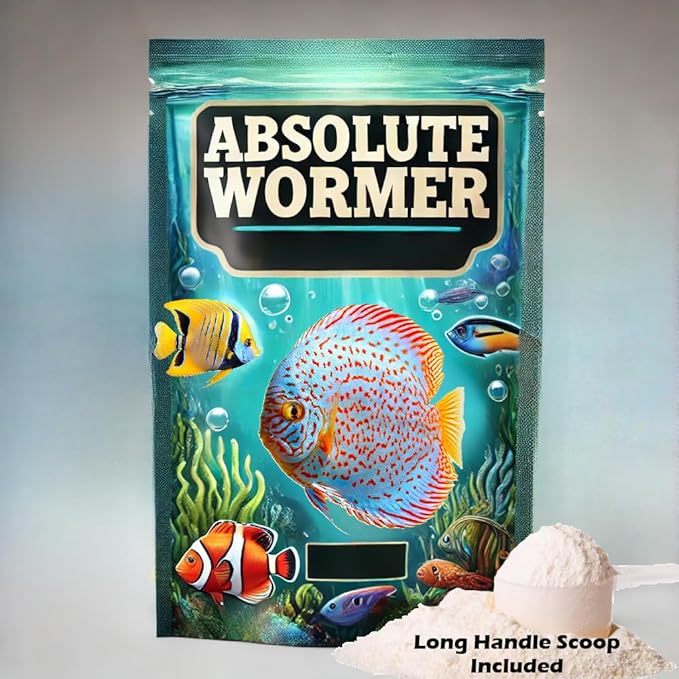 Freshwater and Saltwater Fish Powder Medication. with parasites and Flukes. (5G - Treats 600 GALLONS)-PawvioPets