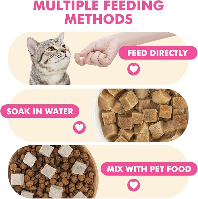 Freeze Dried Cats & Dogs Raw Treats, All Natural Single Ingredient Duck Breast, High Protein Healthy Pet Training Treats or Food Topper, 9.9 oz-PawvioPets